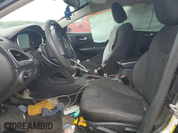 2015 Dodge Dart SXT with VIN 1C3CDFBB8FD369214, listed as a Copart auction lot 54238595 with 168,236 mi miles and Non repairable. Bid and sale history available at DreamBid. Image 7.