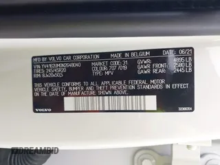 2022 Volvo XC40 R-Design с VIN YV4162UM0N2648040, выставлен на аукционе IAAI как лот 42172222 с пробегом 19 911 миль миль и . История ставок и продаж доступна на DreamBid. Изображение 9.