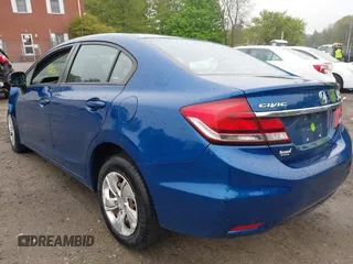 2013 Honda Civic LX with VIN 2HGFB2F55DH603354, listed as a IAAI auction lot 42154981 with 150,007 mi miles and . Bid and sale history available at DreamBid. Image 3.