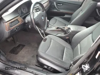 2007 BMW 3 Series 328xi with VIN WBAVC93517KX58143, listed as a Copart auction lot 52036035 with 161,954 mi miles and Salvage title. Bid and sale history available at DreamBid. Image 7.
