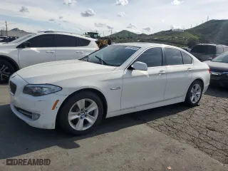 2012 BMW 5 Series 528i with VIN WBAXG5C58CDY30377, listed as a Copart auction lot 51327835 with 129,325 mi miles and Clean Title. Bid and sale history available at carsss.com. Image 1.