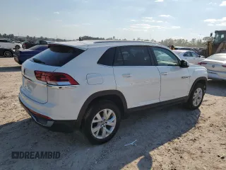 2021 Volkswagen Atlas S with VIN 1V2AC2CA3MC205553, listed as a Copart auction lot 72906374 with 40,916 mi miles and Salvage title. Bid and sale history available at DreamBid. Image 3.