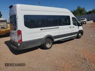 2019 Ford Transit Passenger XL with VIN 1FBVU4XMXKKB26565, listed as a Copart auction lot 70501504 with 82,291 mi miles and Salvage Title. Bid and sale history available at DreamBid. Image 3.