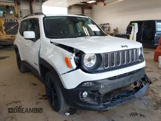 2018 Jeep Renegade Altitude with VIN ZACCJBBB0JPH14677, listed as a IAAI auction lot 42001692 with 41,151 mi miles and . Bid and sale history available at DreamBid. Image 1.
