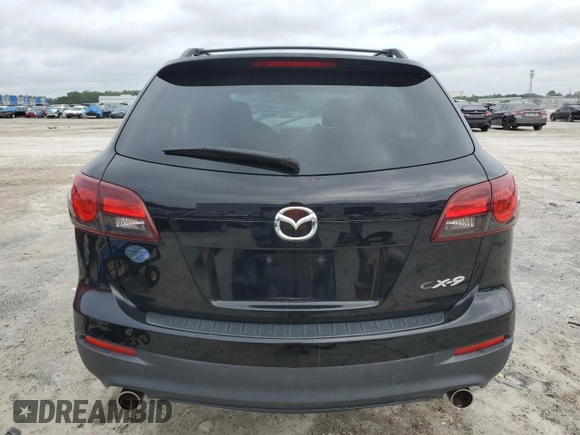 2013 Mazda CX-9 Sport with VIN JM3TB2BA6D0406581, listed as a Copart auction lot 70610804 with 169,339 mi miles and Salvage Title. Bid and sale history available at carsss.com. Image 6.