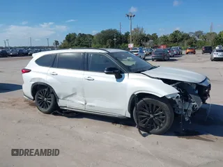 2023 Toyota Highlander L with VIN 5TDKDRAH5PS024632, listed as a IAAI auction lot 41471446 with 20,477 mi miles and . Bid and sale history available at DreamBid. Image 13.