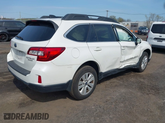 2016 Subaru Outback 2.5i Premium with VIN 4S4BSADC5G3221529, listed as a IAAI auction lot 42037509 with 57,874 mi miles. Bid and sale history available at carsss.com. Image 4.