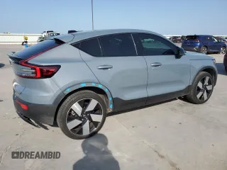 2023 Volvo C40 Recharge Pure Electric Ultimate with VIN YV4ED3GM2P2026762, listed as a Copart auction lot 63048654 with 9,875 mi miles and Salvage Title. Bid and sale history available at carsss.com. Image 3.