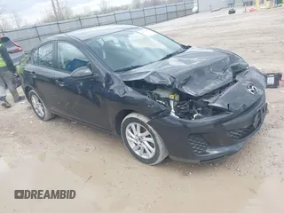 2013 Mazda 3 i Touring with VIN JM1BL1V86D1711786, listed as a IAAI auction lot 41936547 with 162,731 mi miles and . Bid and sale history available at carsss.com. Image 1.
