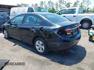 2015 Honda Civic Sedan LX with VIN 19XFB2F57FE045732, listed as a IAAI auction lot 42020578 with 82,043 mi miles. Bid and sale history available at carsss.com. Image 3.