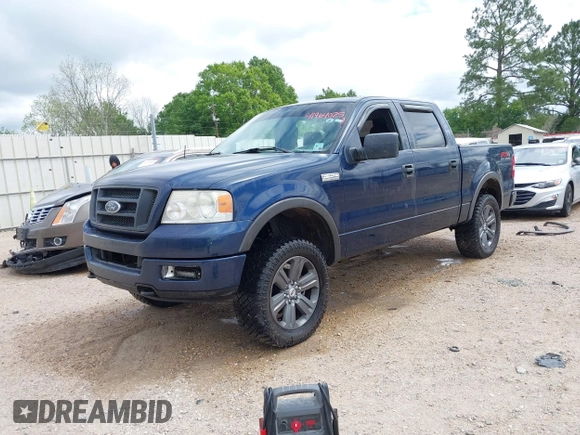 2005 Ford F-150 XLT with VIN 1FTPW145X5FA74992, listed as a IAAI auction lot 41964025 with 270,166 mi miles. Bid and sale history available at carsss.com. Image 2.