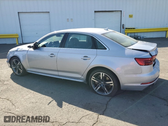 2017 Audi A4 Premium Plus with VIN WAUENAF48HN009340, listed as a Copart auction lot 54080165 with 120,977 mi miles and Salvage title. Bid and sale history available at DreamBid. Image 2.