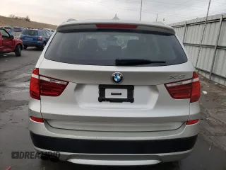 2013 BMW X3 xDrive28i with VIN 5UXWX9C58D0D06257, listed as a Copart auction lot 78524724 with 125,164 mi miles and Salvage Title. Bid and sale history available at carsss.com. Image 6.