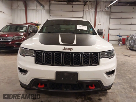 2017 Jeep Grand Cherokee Trailhawk with VIN 1C4RJFLG7HC712208, listed as a IAAI auction lot 42174543 with 158,518 mi miles and . Bid and sale history available at DreamBid. Image 12.