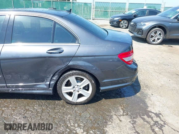 2011 Mercedes-Benz C 300 Sport with VIN WDDGF8BB0BR135476, listed as a IAAI auction lot 42550993 with 98,716 mi miles and . Bid and sale history available at DreamBid. Image 6.