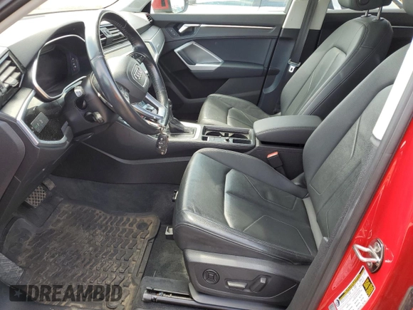 2020 Audi Q3 S line Premium Plus z VIN WA1EECF34L1094158, wystawiony jako Copart lot #64655465 z przebiegiem 93 101 mil mil oraz Czysty tytuł • Clean title. Historia ofert i sprzedaży dostępna na DreamBid. Obrazek 7.