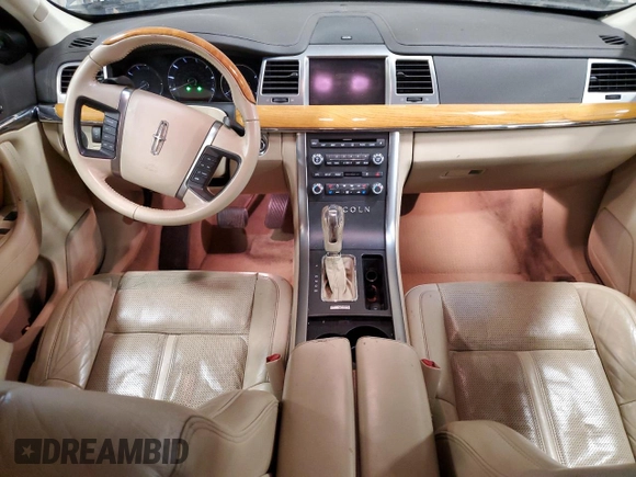 2010 Lincoln MKS with VIN 1LNHL9ER3AG602871, listed as a Copart auction lot 85714374 with 99,632 mi miles and Clean Title. Bid and sale history available at DreamBid. Image 8.