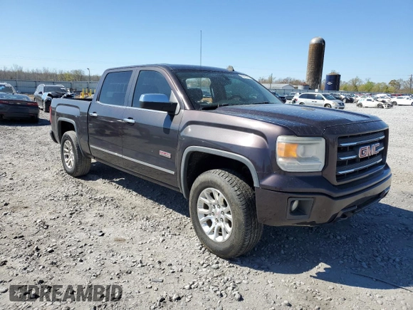 2014 GMC Sierra 1500 SLT with VIN 3GTU2VEC3EG189046, listed as a Copart auction lot 49847485 with 245,990 mi miles and Salvage Title. Bid and sale history available at DreamBid. Image 4.