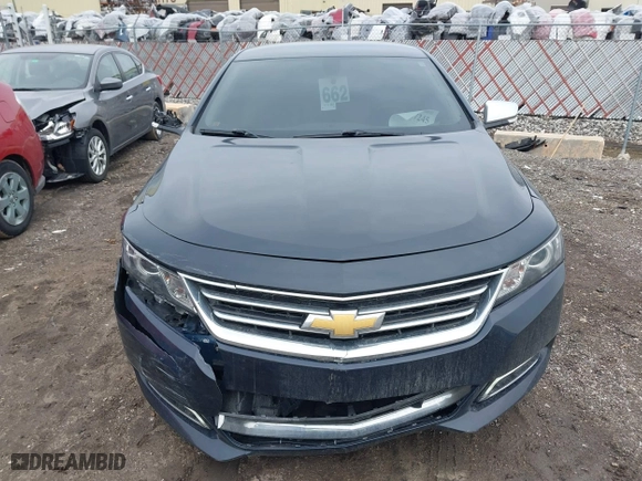 2018 Chevrolet Impala Premier with VIN 2G1125S35J9149278, listed as a IAAI auction lot 41727245 with 131,749 mi miles. Bid and sale history available at carsss.com. Image 12.