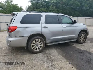 2010 Toyota Sequoia Ltd with VIN 5TDKY5G18AS025949, listed as a Copart auction lot 58602634 with 254,271 mi miles and Salvage Title. Bid and sale history available at carsss.com. Image 3.
