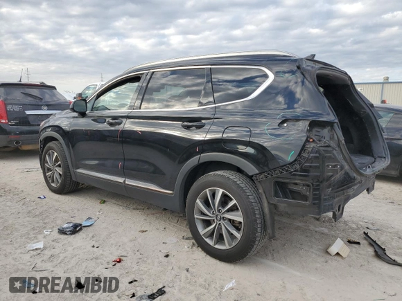 2019 Hyundai Santa Fe SEL Plus z VIN 5NMS33AD2KH032521, wystawiony jako Copart lot #88968355 z przebiegiem 95 784 mil mil oraz Szkoda całkowita • Salvage title. Historia ofert i sprzedaży dostępna na DreamBid. Obrazek 2.