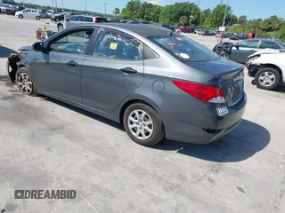 2012 Hyundai Accent GLS with VIN KMHCT4AE8CU072210, listed as a IAAI auction lot 41881546 with 69,646 mi miles. Bid and sale history available at carsss.com. Image 3.