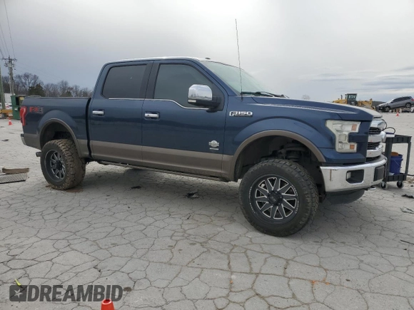 2015 Ford F-150 XLT with VIN 1FTEW1EGXFFC49086, listed as a Copart auction lot 47841765 with 166,475 mi miles and Clean Title. Bid and sale history available at carsss.com. Image 4.