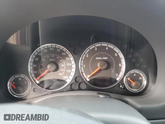2007 Jeep Liberty Limited with VIN 1J4GL58KX7W722229, listed as a Copart auction lot 44328625 with Not Provided miles and Salvage Title. Bid and sale history available at DreamBid. Image 9.