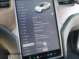 2021 Tesla Model X Long Range Plus with VIN 5YJXCBE22MF311576, listed as a Copart auction lot 68583984 with 83,137 mi miles and Salvage Title. Bid and sale history available at carsss.com. Image 9.