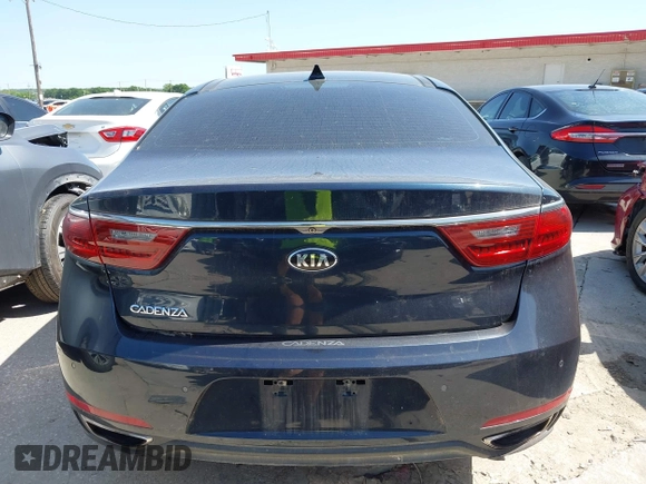 2017 Kia Cadenza Premium with VIN KNALC4J14H5041469, listed as a IAAI auction lot 42021353 with 127,081 mi miles. Bid and sale history available at carsss.com. Image 16.