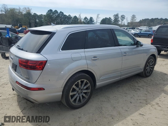 2017 Audi Q7 Premium Plus with VIN WA1LAAF73HD056615, listed as a Copart auction lot 50899715 with 157,742 mi miles and Clean Title. Bid and sale history available at carsss.com. Image 3.