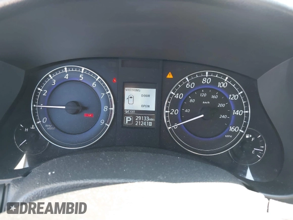 2017 Infiniti QX50 with VIN JN1BJ0RPXHM389985, listed as a IAAI auction lot 42002390 with 29,133 mi miles. Bid and sale history available at carsss.com. Image 7.