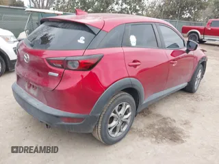 2019 Mazda CX-3 Sport with VIN JM1DKDB71K0423881, listed as a IAAI auction lot 41329976 with 65,341 mi miles. Bid and sale history available at carsss.com. Image 4.