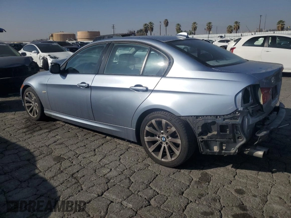 2011 BMW 3 Series 328i with VIN WBAPH7G57BNM59787, listed as a Copart auction lot 83595504 with 152,106 mi miles and Salvage Title. Bid and sale history available at carsss.com. Image 2.