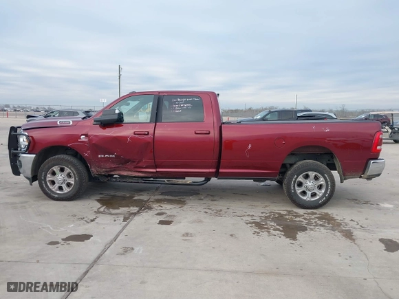 2021 Ram 2500 Big Horn with VIN 3C6UR5JL2MG649918, listed as a IAAI auction lot 41282327 with 75,709 mi miles. Bid and sale history available at carsss.com. Image 14.