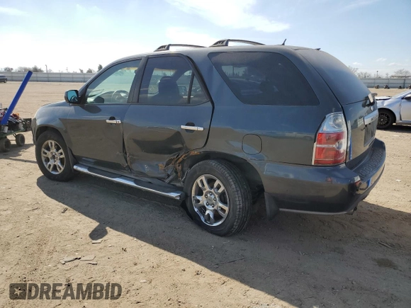 2006 Acura MDX Touring w/Navi with VIN 2HNYD18826H532288, listed as a Copart auction lot 44973554 with 0 mi miles and Non Repairable. Bid and sale history available at carsss.com. Image 2.