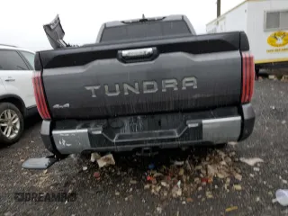 2022 Toyota Tundra Capstone Hybrid with VIN 5TFVC5DB9NX007727, listed as a Copart auction lot 49728855 with 42,542 mi miles and Salvage title. Bid and sale history available at DreamBid. Image 6.