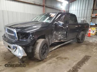 2017 Ram 1500 Big Horn with VIN 1C6RR7LG9HS728079, listed as a Copart auction lot 43546035 with 122,034 mi miles and Salvage Title. Bid and sale history available at carsss.com. Image 1.