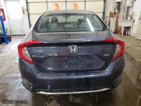 2019 Honda Civic Sedan LX with VIN 2HGFC2F62KH571885, listed as a Copart auction lot 48181775 with 57,899 mi miles and Salvage Title. Bid and sale history available at carsss.com. Image 6.