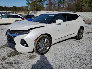 2020 Chevrolet Blazer Premier with VIN 3GNKBFRS4LS697221, listed as a Copart auction lot 88692065 with 65,048 mi miles and Salvage title. Bid and sale history available at DreamBid. Image 1.