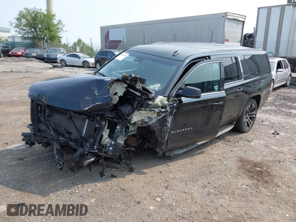 2015 Chevrolet Suburban LT with VIN 1GNSKJKC4FR222178, listed as a IAAI auction lot 42423080 with 234,870 mi miles and . Bid and sale history available at DreamBid. Image 17.