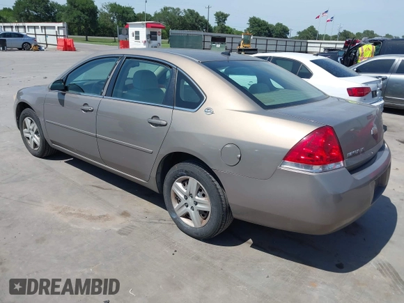 2007 Chevrolet Impala LS z VIN 2G1WB58K879114487, wystawiony jako IAAI lot #42252919 z przebiegiem 129 386 mil mil oraz . Historia ofert i sprzedaży dostępna na DreamBid. Obrazek 3.