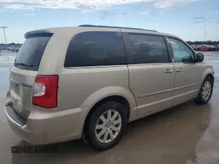 2015 Chrysler Town & Country Touring with VIN 2C4RC1BG2FR711051, listed as a Copart auction lot 54198195 with 191,545 mi miles and Salvage Title. Bid and sale history available at DreamBid. Image 3.
