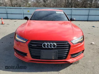 2017 Audi A7 Premium Plus with VIN WAUW3AFC1HN004451, listed as a Copart auction lot 44163335 with 97,191 mi miles and Salvage Title. Bid and sale history available at carsss.com. Image 5.