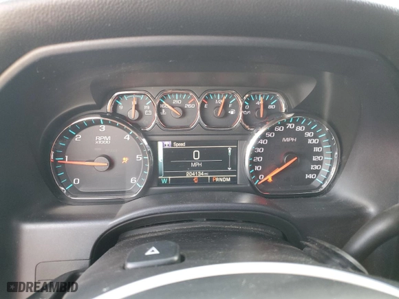 2015 Chevrolet Silverado 1500 LT with VIN 3GCPCREC9FG355198, listed as a Copart auction lot 48744975 with 204,134 mi miles and Salvage Title. Bid and sale history available at carsss.com. Image 9.