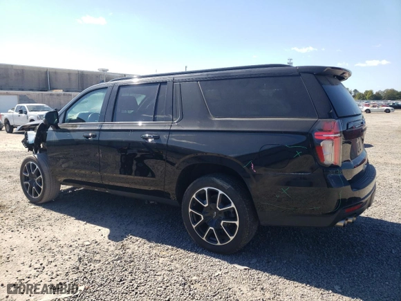 2023 Chevrolet Suburban RST with VIN 1GNSKEKL7PR237198, listed as a Copart auction lot 75116764 with 71,908 mi miles and Salvage Title. Bid and sale history available at carsss.com. Image 2.