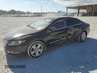 2013 Volkswagen CC Sport with VIN WVWBN7AN8DE502857, listed as a Copart auction lot 52979185 with 121,558 mi miles and Salvage Title. Bid and sale history available at carsss.com. Image 1.