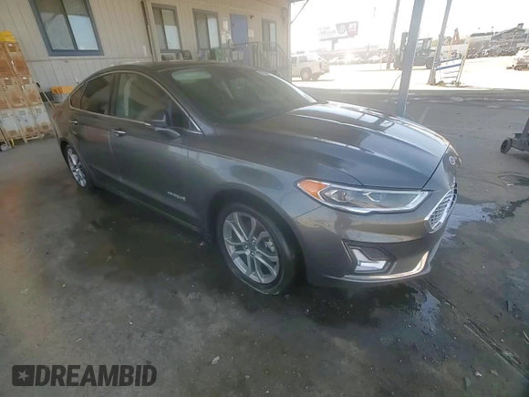 2019 Ford Fusion Titanium with VIN 3FA6P0RU0KR187602, listed as a Copart auction lot 52752425 with 153,716 mi miles and Salvage title. Bid and sale history available at DreamBid. Image 11.