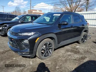 2022 Chevrolet TrailBlazer RS with VIN KL79MTSL7NB085500, listed as a Copart auction lot 44528984 with 12,195 mi miles. Bid and sale history available at carsss.com. Image 1.