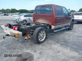 2008 Ford F-250 XL with VIN 1FTSW21R48EB23430, listed as a IAAI auction lot 42681136 with 157,526 mi miles and . Bid and sale history available at DreamBid. Image 4.